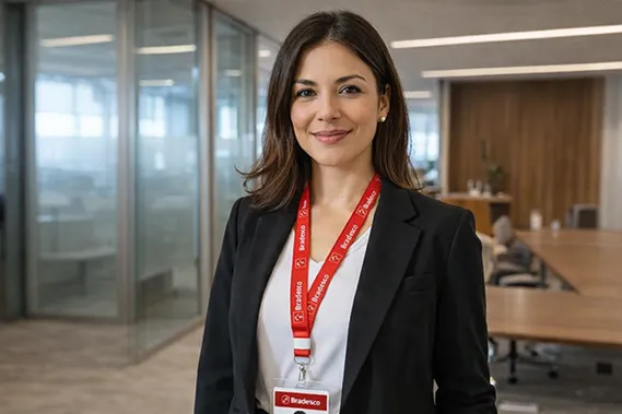 cordão para crachá personalizado